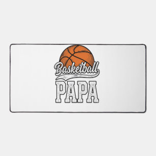 Basketball-Papa-Vintage-Gravur-Shirt-Design_1 Schreibtischunterlage