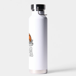 Basketball-Papa-Vintage-Gravur-Shirt-Design_1 Trinkflasche