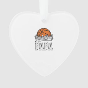 Basketball-Papa-Vintage-Schriftzug-Shirt-Design_1 Ornament