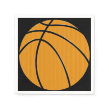 Basketball Paper Cocktail Napkins