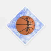 Basketball Paper Napkin Geburtstag Thema HAMbyWG Serviette (Ecke)