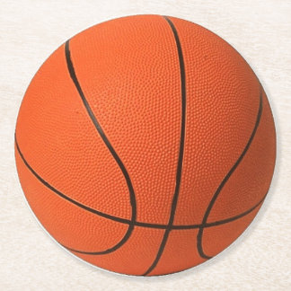 Basketball-PapierUntersetzer Runder Pappuntersetzer