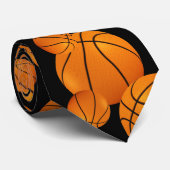 Basketball-Party anpassen Krawatte (Gerollt)