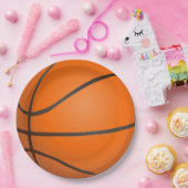 Basketball-Party-Papier-Teller Pappteller (Party)