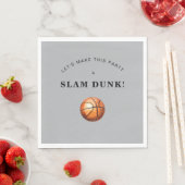 Basketball-Party Servietten (Beispiel)