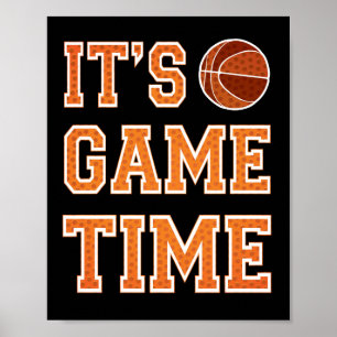 Basketball-Party - SPIELZEITschrift Poster