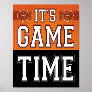 Basketball-Party - SPIELZEITschrift Poster