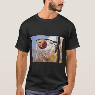 Basketball Passion Grafisches T-Shirt