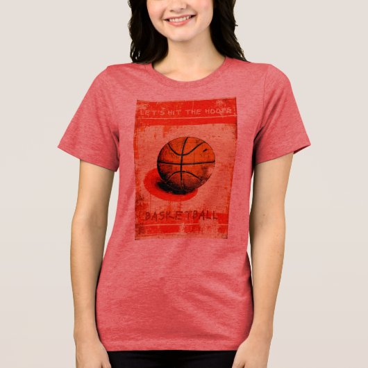 Basketball Passion - Limited Edition (3) Tri-Blend Shirt (Vorderseite)