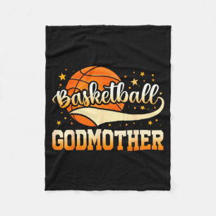 Basketball-Patentante-Design Fleecedecke
