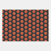 Basketball Patterns Trio Geschenkpapier Set (Vorderseite 3)
