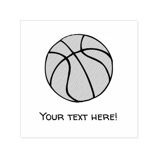 Basketball Permastempel (Design)