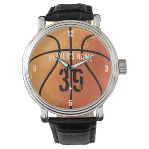Basketball (personalisierbar) armbanduhr