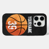 Basketball (personalisierbar) Case-Mate iPhone hülle (Rückseite (Horizontal))