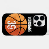 Basketball (personalisierbar) Case-Mate iPhone hülle (Rückseite (Horizontal))