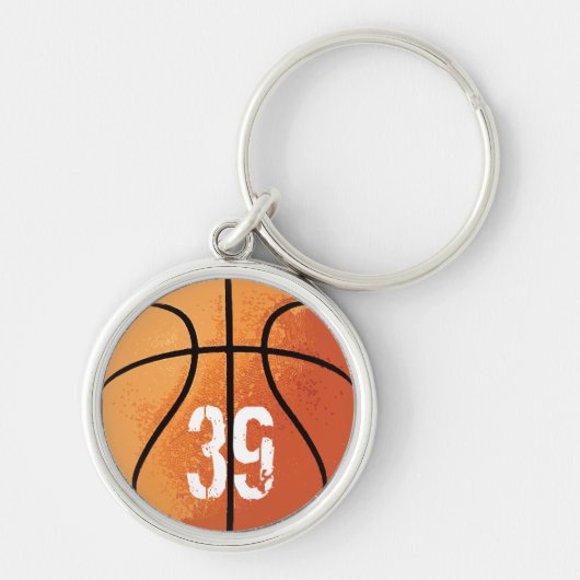 Basketball (personalisierbar) schlüsselanhänger (Vorne)