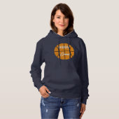 Basketball personalisiert hoodie (Vorne ganz)