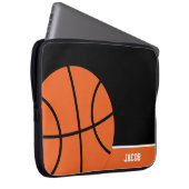 Basketball Personalisiert Laptopschutzhülle (Vorne Rechts)
