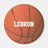 Basketball Personalisiert Magnet (Vorne)