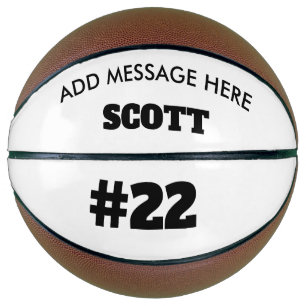 Basketball personalisiert mit Namen