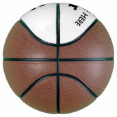 Basketball personalisiert mit Namen (Rechts)