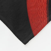 Basketball Personalisiert mit Namensdecke Fleecedecke (Ecke)