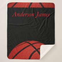 Basketball Personalisiert mit Namensdecke