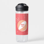 Basketball Personalisiert Name Nummer Personalisie Trinkflasche<br><div class="desc">Eine Basketballflasche für Ihren Spieler! Diese lustige,  personalisierte Wasserflasche ist ein tolles Geschenk für den Basketballspieler in Ihrem Leben. Name und Nummer sind anpassbar. In Orange- und Rosatönen. Schauen Sie sich auch das lustige Design auf der Rückseite an!</div>