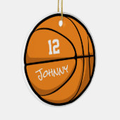 BASKETBALL Personalisiert Player Ornament (Rechts)