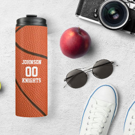 Basketball Personalisiert Thermal Tumbler Thermosbecher