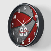 Basketball personalisiert uhr (Winkel)