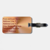 Basketball-personalisierte Gepäck-Umbauten für Gepäckanhänger (Rückseite horizontal)