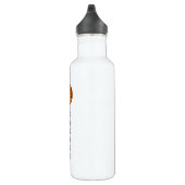 Basketball-personalisierter Name oder Monogramm Trinkflasche (Rechts)