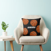 Basketball-personalisiertes Kissen (Stuhl )