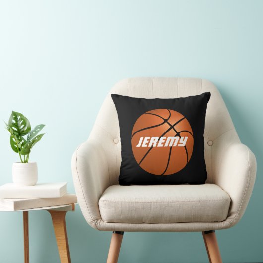 Basketball-personalisiertes Kissen (Stuhl )