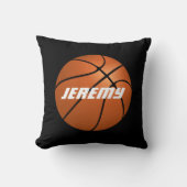 Basketball-personalisiertes Kissen (Vorderseite)