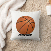 Basketball-personalisiertes Kissen (Decke)