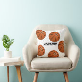Basketball-personalisiertes Kissen (Stuhl )