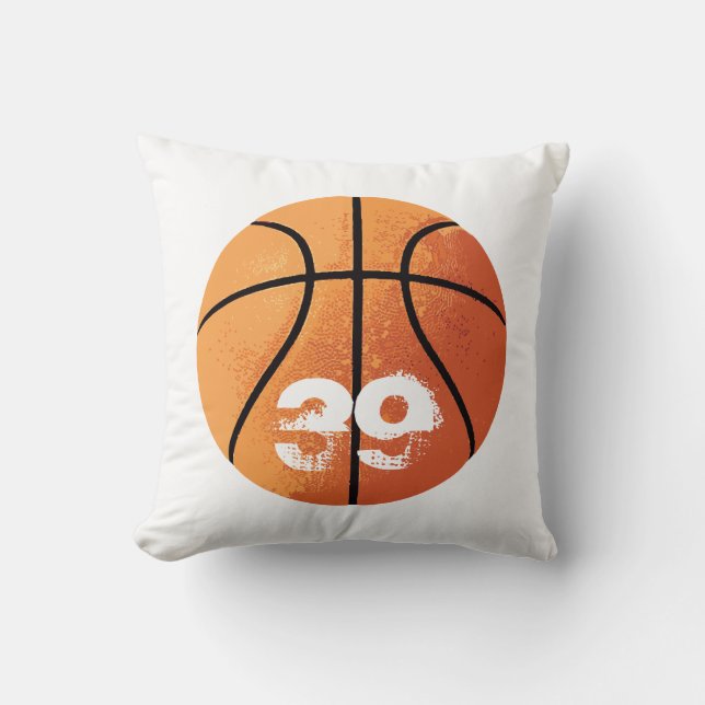 Basketball (Personalizable) Kissen (Vorderseite)