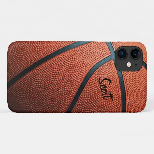 Basketball Persönlicher Fall-Mate iPhone Fall Case-Mate iPhone Hülle (Rückseite (Horizontal))