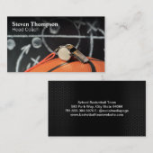 Basketball-Pfeife und -Tafel | Team Coach Visitenkarte (Vorne/Hinten)