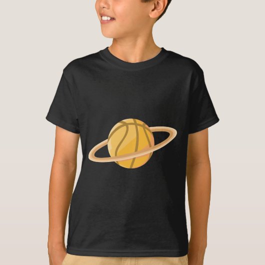 Basketball-Planet T-Shirt (Vorderseite)