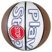 Basketball-Play Stopp Basketball (Vertikal)