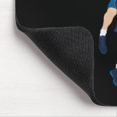 Basketball Player 3 Punkte Mousepad (Ecke)