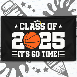 Basketball Player Abschluss Class of 2025 Senior Banner
