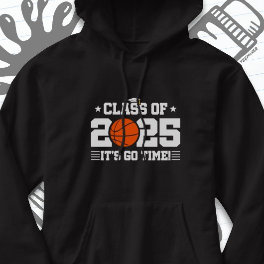 Basketball Player Abschluss Class of 2025 Senior Hoodie