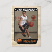 Basketball-Player - anpassbare Handelkarte Visitenkarte (Vorderseite)