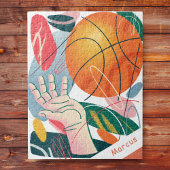 Basketball Player Artistic Abstrakt Sport Theme Puzzle