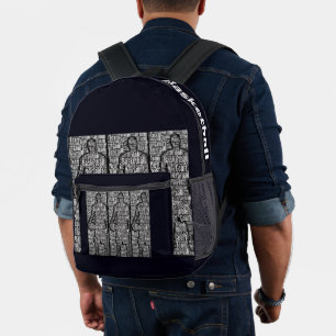 Basketball Player Backpack Bedruckter Rucksack