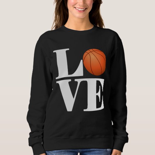 Basketball Player   Basketball Love Sweatshirt (Vorderseite)